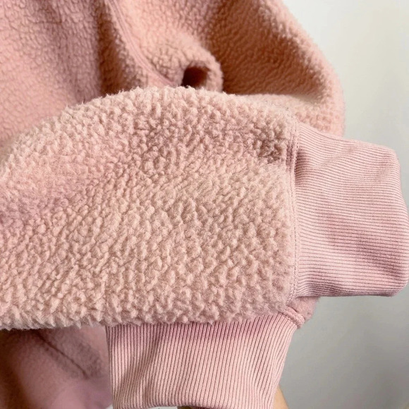 SPYDER | LYDIA SHERPA FLEECE FULL ZIP JACKET IN MISTY  ROSE - Picture 8 of 16